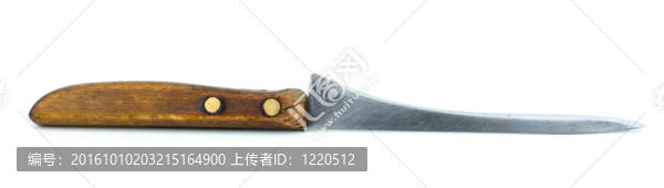 老木柄刀磨掉