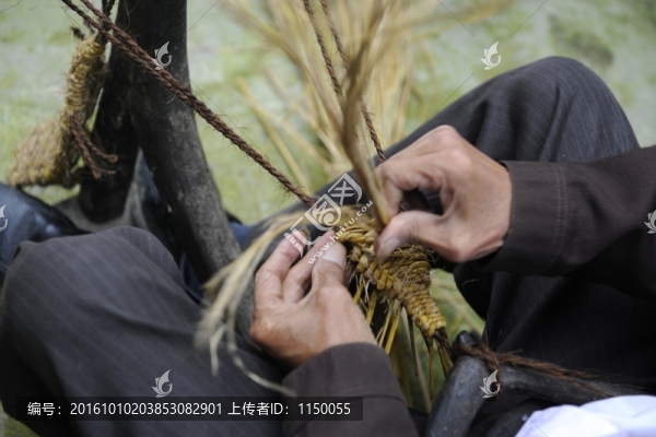 草鞋編織