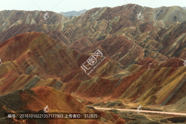 七彩丹霞