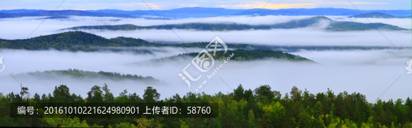 山巒云海