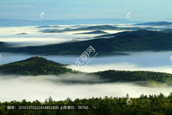 山林云海