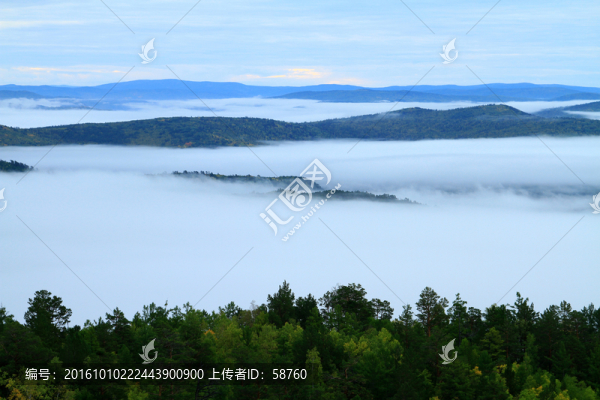 山林云海風(fēng)景