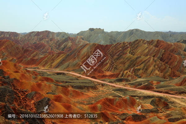 七彩丹霞