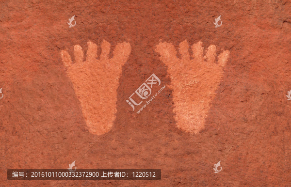 火腳河谷巖畫