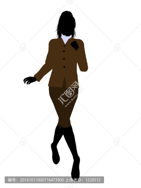 女性辦公業(yè)務剪影