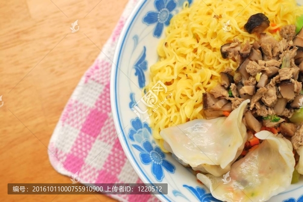 中式素食面