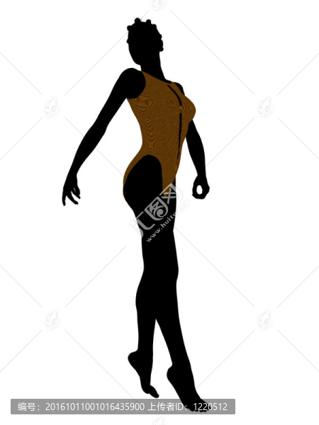 美國黑人女性泳裝剪影