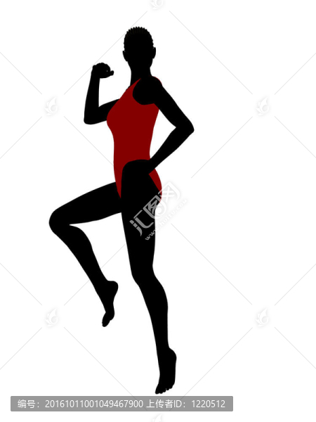 美國黑人女性泳裝剪影
