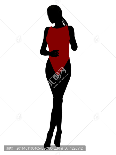 美國黑人女性泳裝剪影