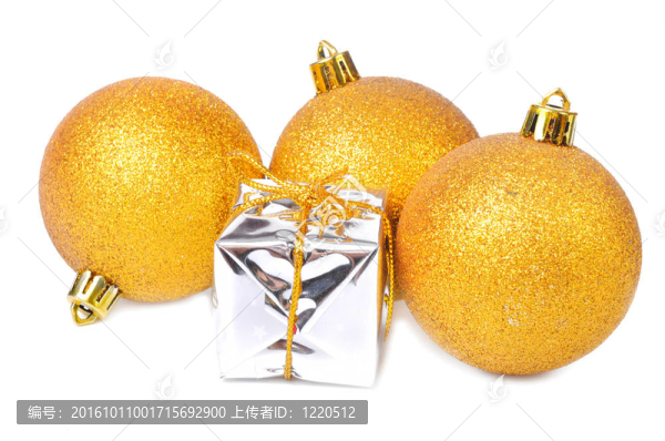 金色圣誕裝飾及禮品