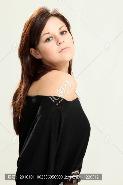 美麗的Young,Woman