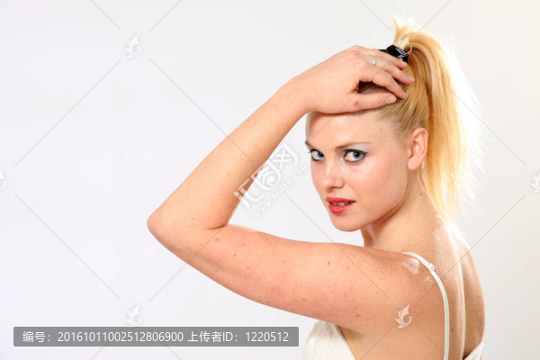 美麗的Young,Woman
