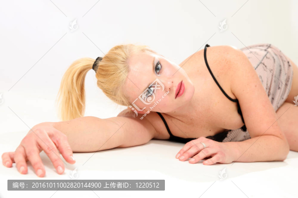 美麗的Young,Woman