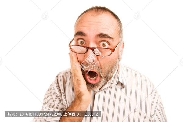 震驚的人