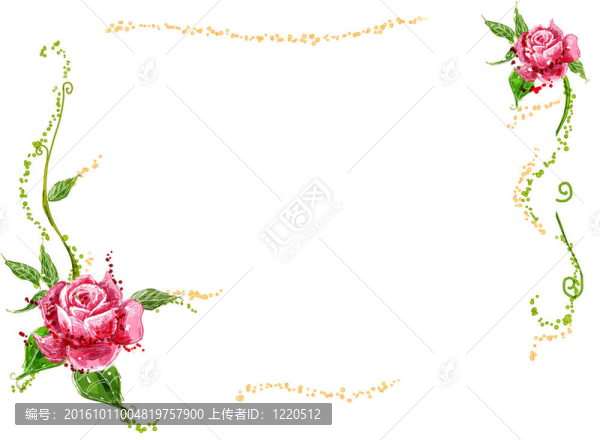 紅花和葡萄
