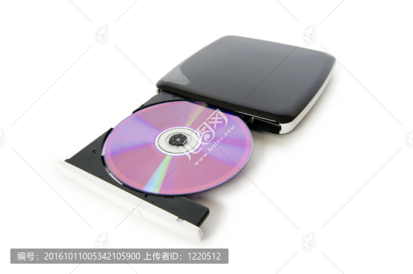 外部DVD驅(qū)動(dòng)器上的白色隔離