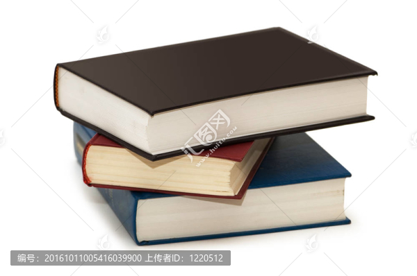 白色的三本書