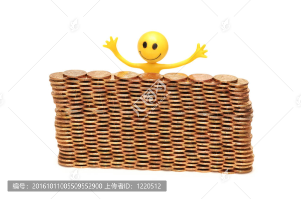 感覺保護微笑后用金幣的墻