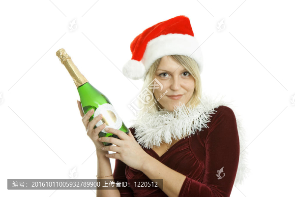 圣誕帽里的那個女孩