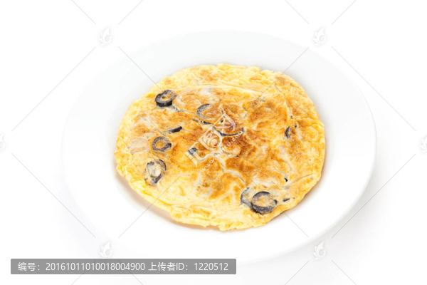 蘑菇橄欖和土豆餅