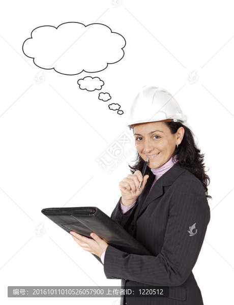 年輕的女建筑師