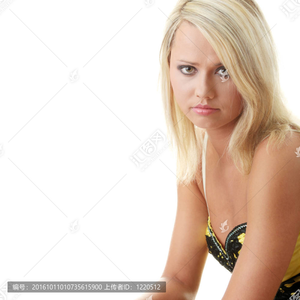 表達(dá)悲傷的女人