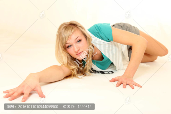 美麗的Young,Woman
