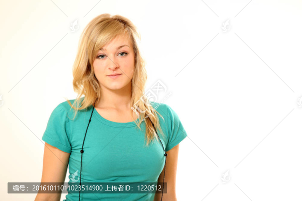 美麗的Young,Woman