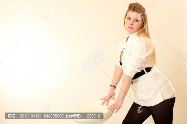 美麗的Young,Woman