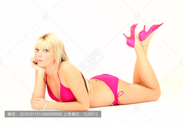 美麗的Young,Woman