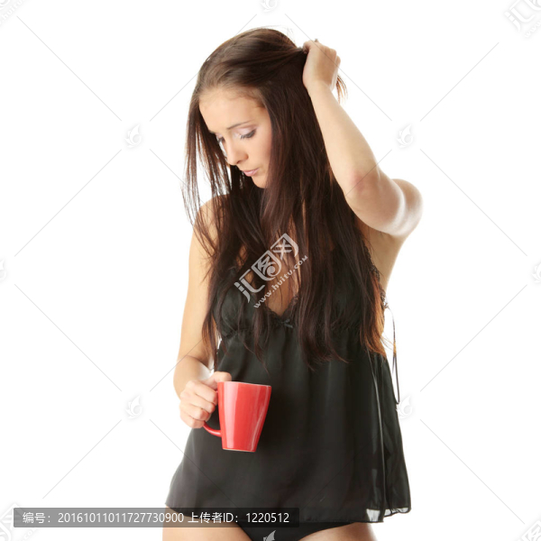 早上的女孩