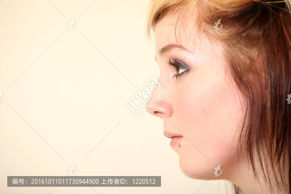 美麗的Young,Woman