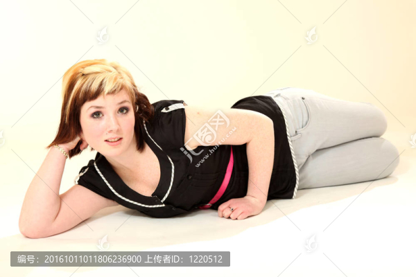 美麗的Young,Woman