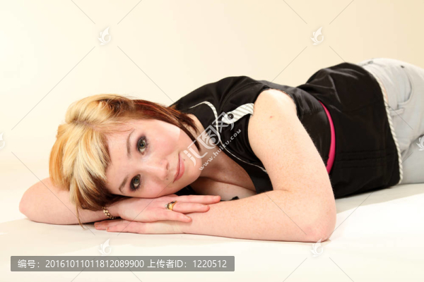 美麗的Young,Woman