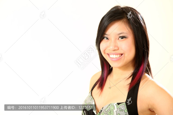 美麗的亞洲年輕女人