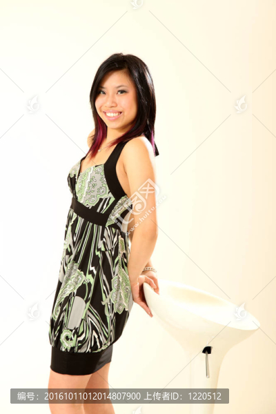 美麗的亞洲年輕女人
