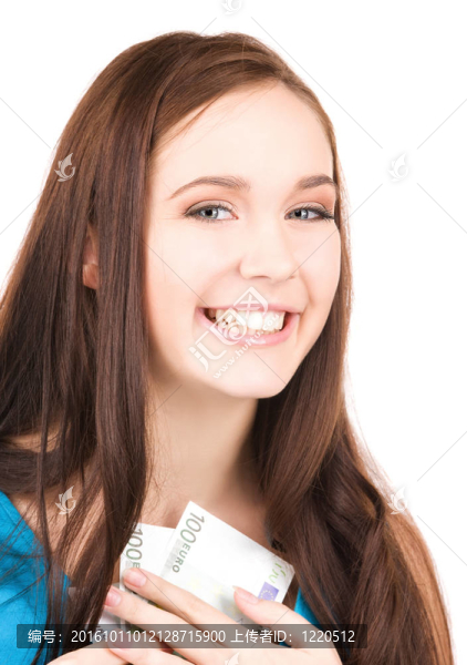 可愛的少女與金錢