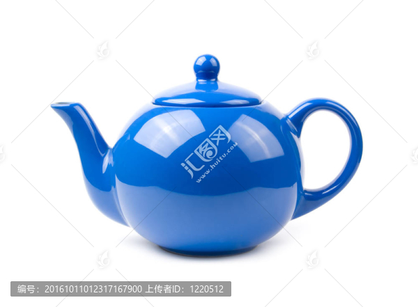 藍(lán)色茶壺