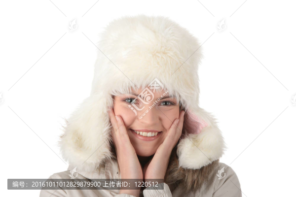 美麗快樂的少女