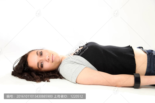 美麗的Young,Woman