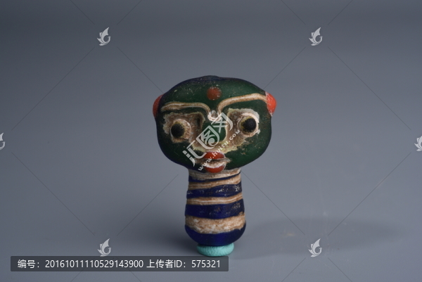 琉璃,戰(zhàn)國人像琉璃