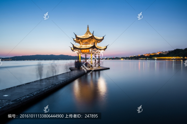 杭州西湖,集賢亭