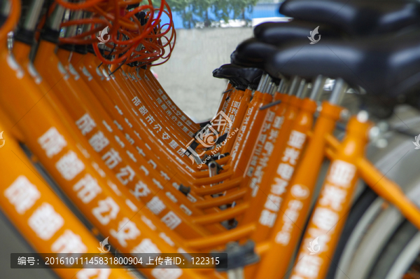 城市公交自行車
