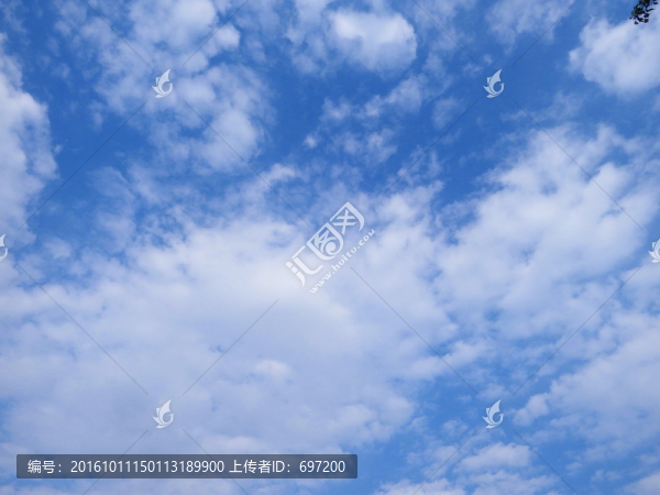 藍天白云