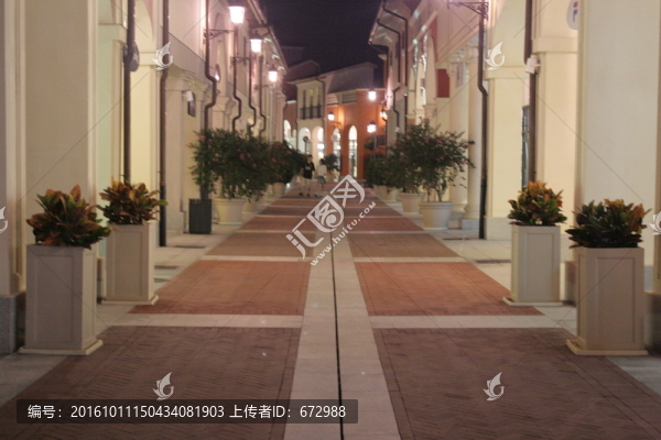 夜晚的街道