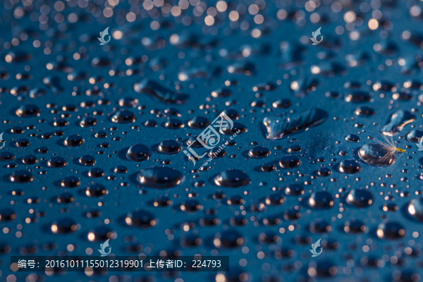 水珠特寫