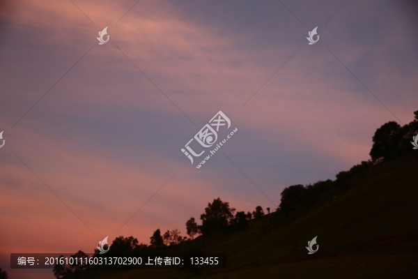 晚霞