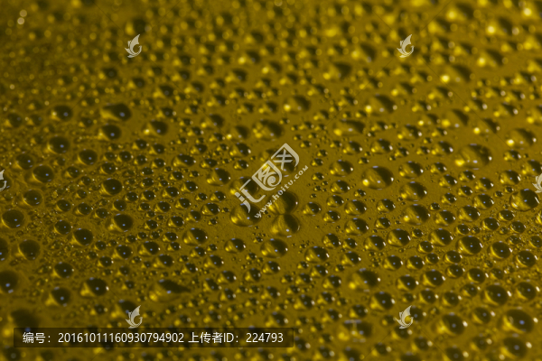 水珠特寫