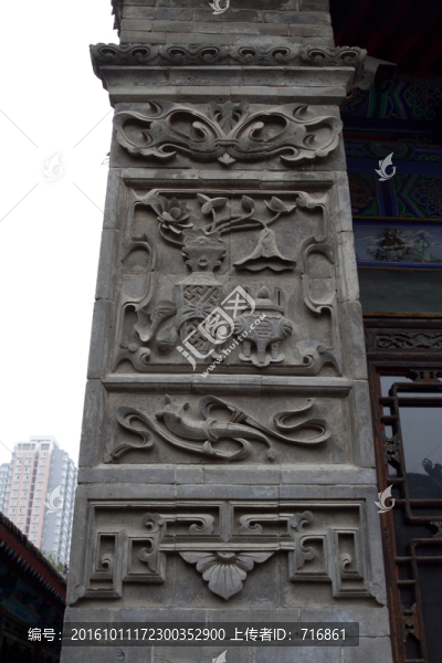 墀頭,西安萬壽八仙宮