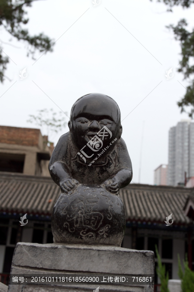 人物,兒童,石雕